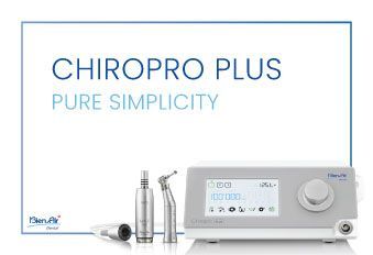 Chiropro PLUS, ustvarjen posebej za ustne kirurge!